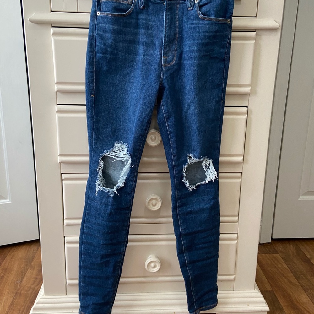Good American Always Fits Jeans Size 6-12